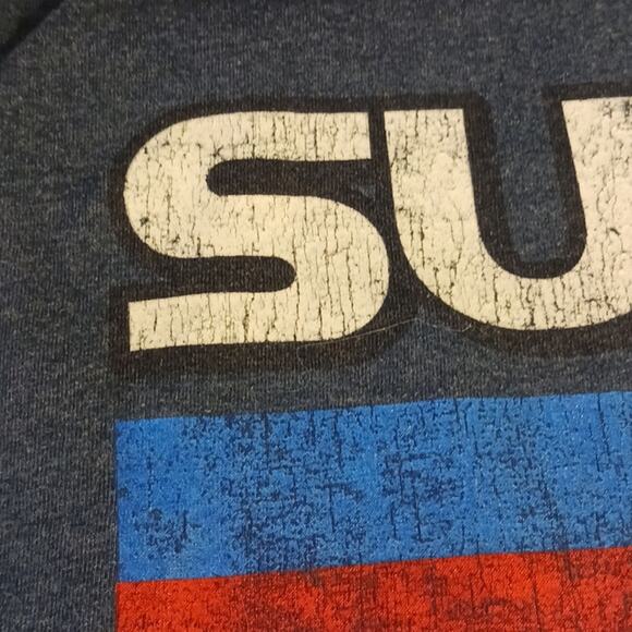 Nintendo SUPER MARIO T-Shirt Men's Sz M BLUE Short Sleeve Unisex Gaming Retro - Picture 5 of 6